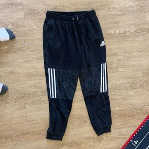 Large adidas sweat pants